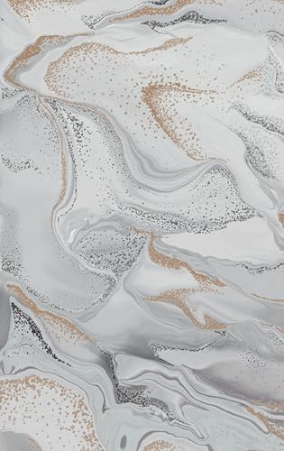 Mambo Design PVC Tischdecke Sahara grau Meterware Wachstuch Eckig Breite & Länge wählbar abwaschbar, Größe:100 x 160 cm