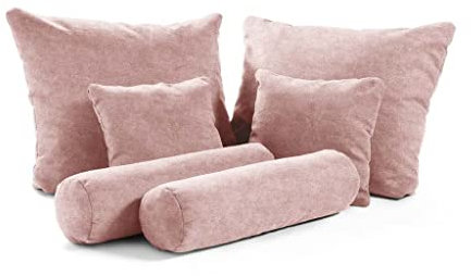 Froschkönig24 Kissen-Set 6-teilig Sofakissen Dekokissen Como Flamingo