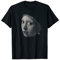 Ohrringe Mädchen mit Perlen Diagonale Streifen Anamorphe Pop Art T-Shirt