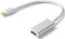 zimaboard Câble Mini DisplayPort mâle vers HDMI Femelle 4K 60 Hz, Adaptateur Thunderbolt vers HDMI Compatible, MacBook Pro, Microsoft Surface Series et Tout Autre Port MiniDP-Blanc