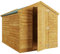 BillyOh 8 x 6 Super Saver Garden Storage Shed Bike Shed with Floor, Roof & Felt (Windowless, 8x6)