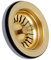 lira 2011.007 Gattinara Ablaufgarnitur, Gold glänzend