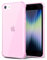 Svanove for iPhone SE Case 3rd Generation 2022/2020/2nd, iPhone 7/ iPhone 8 Case Clear, Transparent Jelly Protective Silicone Phone Case for Women Cute, Thin Slim Soft Flexible TPU Bumper, Clear Pink