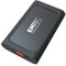 EMTEC Disque SSD Externe X210 Elite 2To - Disque Dur SSD Rétrocompatible USB 3.2 Gen1 et 2.0 - Technologie 3D NAND Flash - Câble USB-C 3.2 Gen2 vers USB-A et Coque de Protection Silicone Inclus