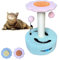 EL ÁTICO PETS Arbol Rascador para Gatos. Rascador Gato Pequeño de 35 CM. Torre para Gatos con 2 Bolas de Juego. Arranhador para Gatos. Arbol Gato en Forma de Flor