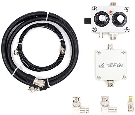 Lisher Antenna magnetica QRP AL-223 20W per ricetrasmettitori HF -705 76-108MHz 110-150MHz