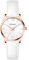VXFAIZY Damen Einfachheit Uhr Wasserdicht Casual Armbanduhr für Frauen(Weiß)