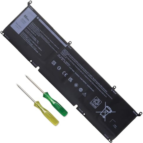 Glaxcidy 69KF2 Laptop Battery for Dell XPS 15 9500 9510 Alienware M15 R3 M15 R4 M15 R5 M15 R6 M15 R7 M17 R3 R4 Inspiron 7510 7610 Precision 5550 5560 G15 5515 G7 70N2F 070N2F 8FCTC DVG8M [11.4V/86Wh]