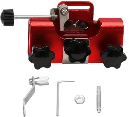 Upgraded Chainsaw Sharpener Hand Cranked Chainsaw Chain Sharpening Jig Manual Chain Sharpener Multifunctional