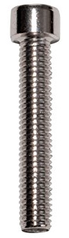 WELDTITE WEL8021 Bolt - Silver, M8 x 45mm