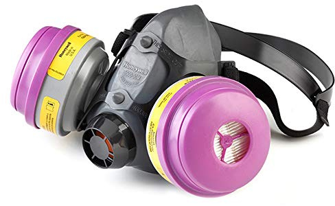 Honeywell Safety Products Multi-Purpose Reusable Half Mask MC/P100 Respirator Convenience Pack, Large (RWS-54032)