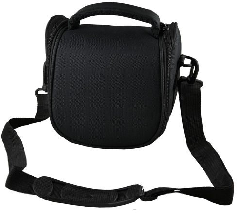 AA2 Black DV Camcorder Case Bag for Panasonic HC V500 V100 V700 SDR H100 T70 S70.Free UK Postage