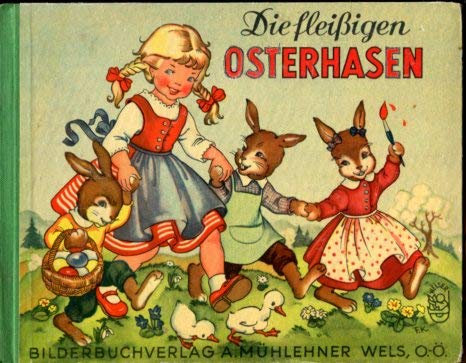 Die fleißigen Osterhasen.