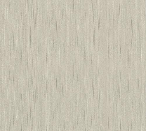 Architects Paper Textiltapete Tessuto Tapete Uni 10,05 m x 0,53 m beige Made in Germany 965165 9651-65