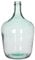 MICA DECORATIONS 83557 GARRAFA Cristal Transparente Diego Ø18CMX30CM, Porcelana, Neutro, 1.25 picometer