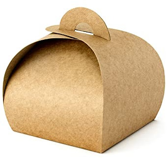 Boxen, Kraftpapier, 6x6x5.5cm, 10 Stck. / Pckg. PUDP23