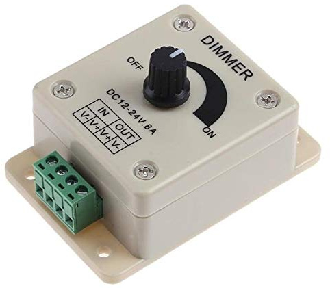 Aftertech® 24v 4a LEISTUNGSDIMMER AMPERE POTENTIOMETER VARIABLER WIDERSTAND FÜR LED B6D3
