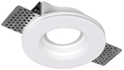 Stone Faro Spot Éclairage encastré pour plafond en plâtre (ampoule non incluse) (9001 (rond classique))