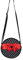 NET TOYS Gepunktete Damenhandtasche Rockabella mit Schleife - Schwarz-Rot 18x18cm - Schickes Damen-Kostüm-Zubehör Schultertasche Rock n Roll - EIN Blickfang für Mottoparty & Kostümfest