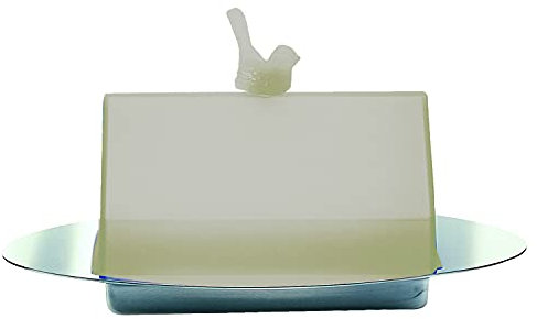 MEPRA AZD230440T Butter Dish Turquoise Butterdose Isolana türkis, Polypropylen, braun