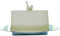 MEPRA AZD230440T Butter Dish Turquoise Butterdose Isolana türkis, Polypropylen, braun