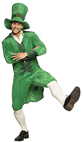Boland - Kostüm Irischer Kobold Leprechaun | Hut, Mantel und Hose, Set für St. Patricks Day, Karneval und Mottoparty, Irland, Mythologie