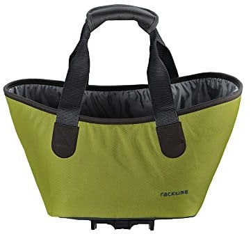 Racktime Tubus Carrier Systems GmbH Unisex – Erwachsene Agnetha 2.0 Tasche, Grün, One Size