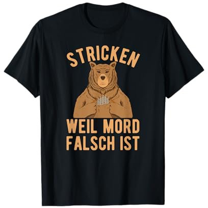 Stricken Weil Mord Falsch Ist T-Shirt
