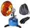 Lixada Chauffage au Gaz Extérieur, Chauffage Gaz Portable en Acier Inoxydable Léger pour Tente de Chaleur d'hiver en Plein Air Camping Randonnée Pique-Nique Voyage Barbecue