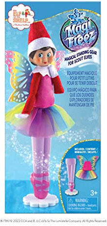 The Elf on the Shelf® MagiFreez™ Regenbogenfee | Regenbogenkleid mit Röckchen & Filz-Flügeln | Scout Elf Accessoires