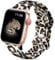 Upeak Floreale Double Face Compatibile con Cinturino Apple Watch 40mm 41mm 38mm 42mm(Series 10), Cinturini per Serie iWatch 10/9/8/7/6/5/4/3/2/1/SE, 38/40/41/42mm(Series 10)-S/M, Leopardo