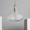 LEDKIA LIGHTING - Lámpara Colgante Cristal Tassel | Diseño Clásico y Elegante | IP20 para Interior | Compatible con Bombilla LED E27 | Uso en Salón, Dormitorio, Dorado, Cristal
