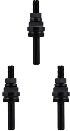TEHAUX 3-Teiliges Gewindefutter Mühlen- Und Cnc-Zubehör Verstellbarer Spannzangen-Stopp Mit Gewinde Menorahs Drehfutter Spannzangen-Stopp-Set Spannzangenfutter-Verlängerung