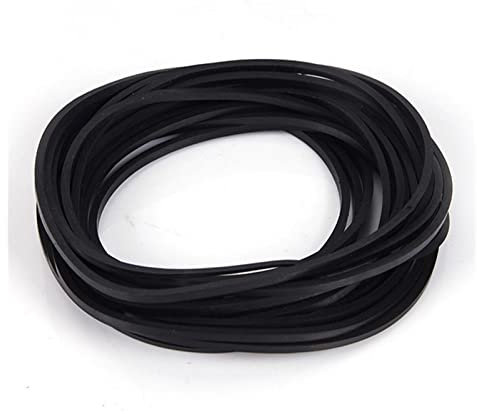 MUMBOD Zahnriemen Für Kassettenrecorder Für DVD Für CD Für BD Für ROM Optisches Laufwerk Repeater Videorecorder Kassettendeck Quadratisch Flacher Gürtel Gummi Antriebsriemen(110-135-2mm 20pcs)