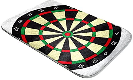 Shag Teppich Ultra Soft Plüsch Teppiche Kunstfell Teppiche Darts Board Sport