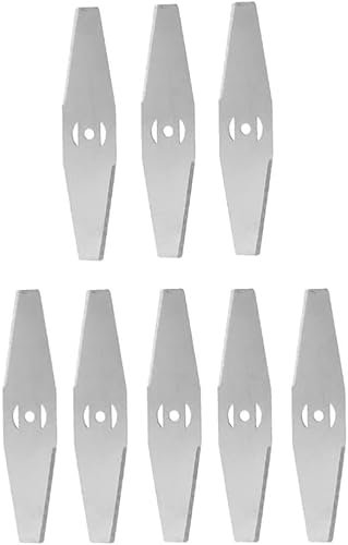 Weed Eater Replacement Blades,Brush Cutter Metal Lawn Cutter Rotary Weed Brush Blades Weed Eater Razor Trimmer Head for Garden Mower,Cutting Grass Weeds, Underbrush, Thorns (8pcs)