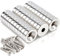 30 Stück Neodym Magnete Extra Stark 10x3 mm Blende 3mm, Senkkopf Rundmagne Magnete Mit Loch, Magnet Stark Flach Klein, Magnet mit Schrauben Topfmagnet für Küchenschrank, Garage