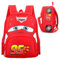 FWANGEN Rucksäcke, Cars Rucksack für Kinder, Jungen Schulrucksack, Rucksack mit Brustgurt Schultasche, Schulranzen, Tasche Taschen Schule (Rot, 34 cm x 29 cm x 13 cm)