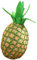ibasenice Plüschtier Kuscheltier kindergeschenk Plüsch Ananas sitzkissen eckbank Ananas Kuscheltier Home Basket Obstkissen weiches Ananasspielzeug PP Baumwolle Green