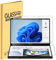 2 Pack Tempered Glass Screen Protector for 2025-2024 ASUS Zenbook Duo 2-in-1 Laptop Dual 14” OLED (UX8406) Touch Display Scratch Resistant Anti Fingerprint 9H Hardness Screen Filte
