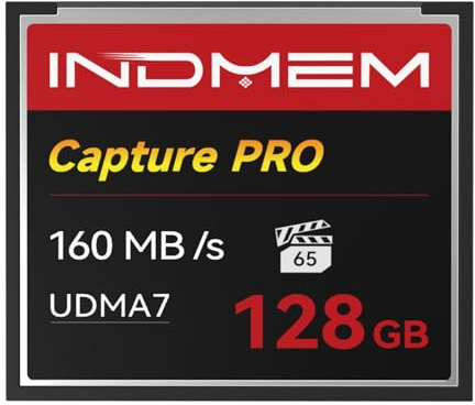 CF Memory Card 128GB CF Card High Speed UDMA Up to 160MB/s