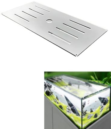 Maßgeschneiderter Acryl-Aquariumdeckel – rutschfeste Netzabdeckung for Aquarien und Schildkrötenbecken, Kratzfeste obere Abdeckung, maßgeschneiderte Größen erhältlich(60x30cm/23.6x11.8in)