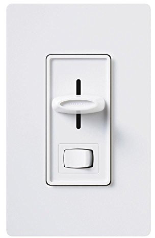 Lutron SELV-300P-WH Skylark Electronic Low-Voltage Single-Pole Dimmer, White