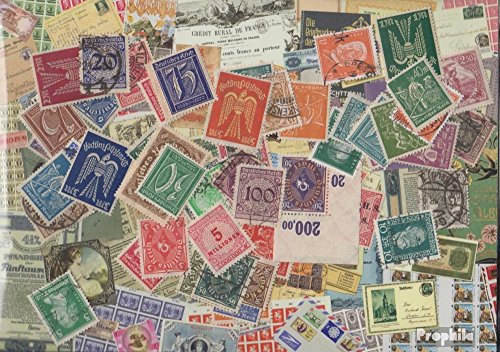 Prophila Collection Deutsches Reich 50 Verschiedene Marken aus den Jahren 1872 bis 1932 mit Nebengebieten (Briefmarken für Sammler)