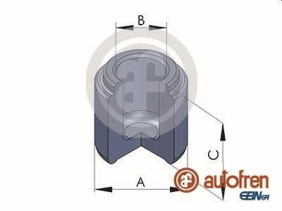 AUTOFREN SEINSA D02524 Bremssattel-Kolben 40mm Stahl