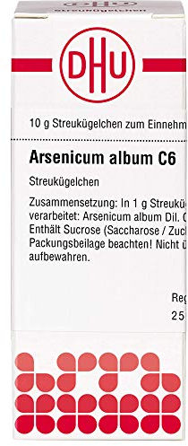 DHU Arsenicum album C6 Streukügelchen, 10 g Globuli