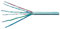 Merriway BH01510 Cavo Telefonico Cca a 3 Doppini Conduttori, Bianco, 10 m