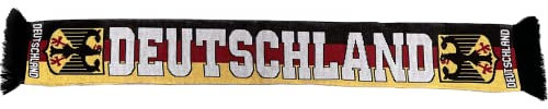 IDM Schal, Fanschal, Scarf, Deutschland, BRD, Germany, gestreift,