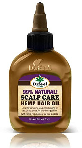 Difeel Hemp 99% Natural Hemp Hair Oil - Scalp Care 75 millilitres (Haaröl)