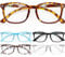 CCVOO Lesebrillen damen herren mit blaulichtfilter Augenoptik Brille Lesehilfe für Damen Herren